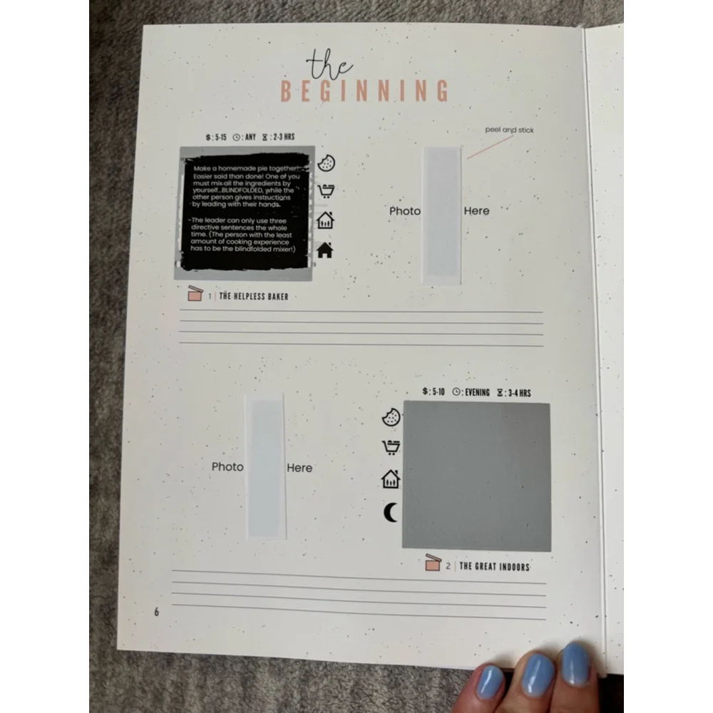 The Adventure Challenge Couples Edition Book - White